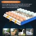 320 Egg Incubator Automatic Turner Big Chicken Incubator Digital Incubators Poultry Hatcher for Hatching Chicken Duck Goose Quail Birds Temperature Control
