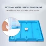 Egg Incubator, Egg Incubator with Automatic Egg Turning for Hatching Eggs Holds 128 Eggs Temperature Control Poultry Chicken Chick Duck Machine