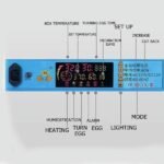 Egg Incubator, Egg Incubator with Automatic Egg Turning for Hatching Eggs Holds 128 Eggs Temperature Control Poultry Chicken Chick Duck Machine