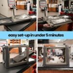 PureVent Pet Oxygen Chamber - Safe Veterinary-Grade Oxygen Therapy Cage for Dogs, Cats, Birds and Animals - Built-in Ventilation for Pets up to 30lbs